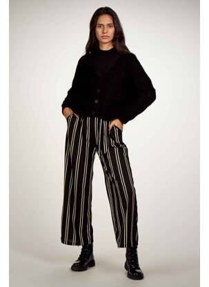 Pantalon 7/8 negru TERRA DI SIENA femeie