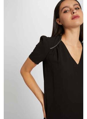 Top negru MORGAN femeie