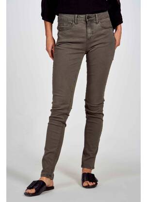 Pantalon slim verde FRANSA femeie