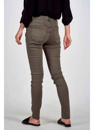 Pantalon slim verde FRANSA femeie