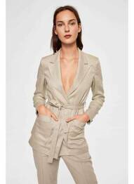 Sacou verde MANGO femme
