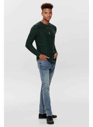 Pulover verde ONLY&SONS bărbat