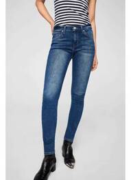 Blugi skinny albastru MANGO femme