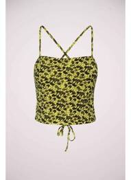 Top scurt galben NOISY MAY femme
