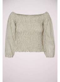 Top alb NOISY MAY femme
