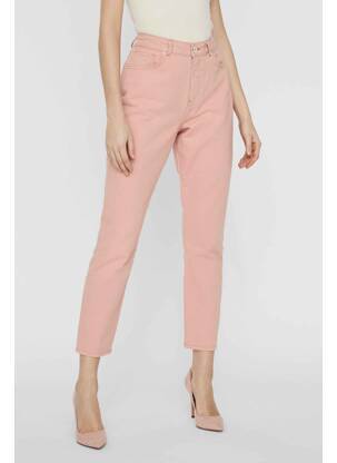 Pantalon slim roz NOISY MAY femeie