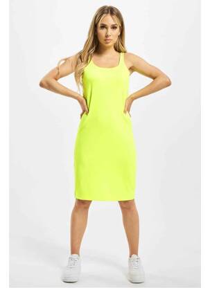 Rochie scurtă galben NOISY MAY femeie