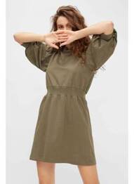Rochie midi verde NOISY MAY femeie