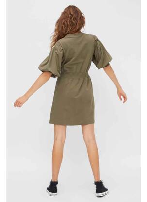 Rochie midi verde NOISY MAY femeie