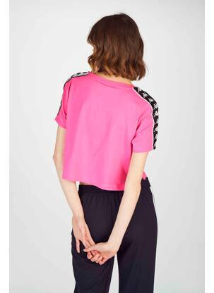 Tricou roz KAPPA femeie