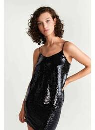 Maiou negru MANGO femme