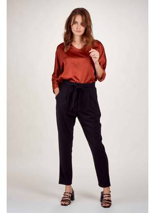 Pantalon 7/8 negru TERRA DI SIENA femeie