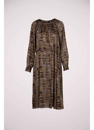 Rochie midi maro NÜ femeie