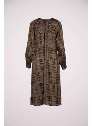 Rochie midi maro NÜ femeie