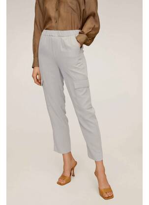 Pantalon cargo bej MANGO femeie