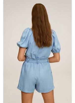 Top albastru MANGO femme