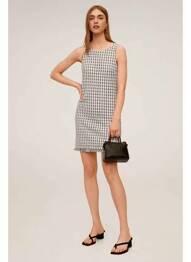 Rochie scurtă negru MANGO femme