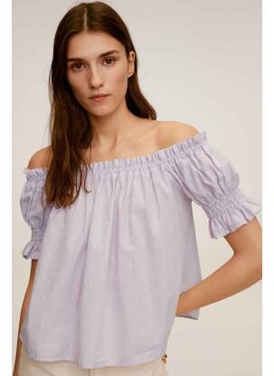 Top violet MANGO femeie