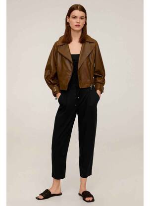 Pantalon chino negru MANGO femeie