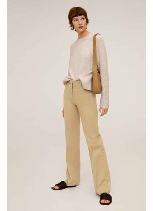 Pantalon chino maro MANGO femeie
