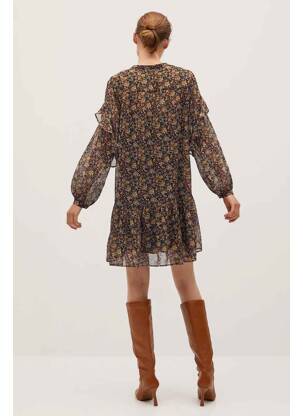 Rochie midi maro MANGO femeie