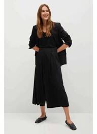 Pantalon chino negru MANGO femme