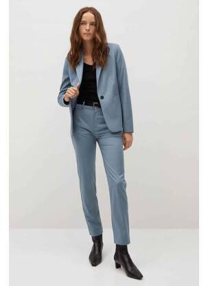 Pantalon chino albastru MANGO femeie