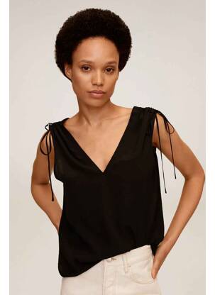 Top negru MANGO femeie