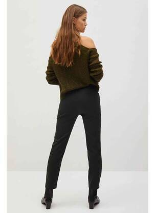 Pantalon chino verde MANGO femeie