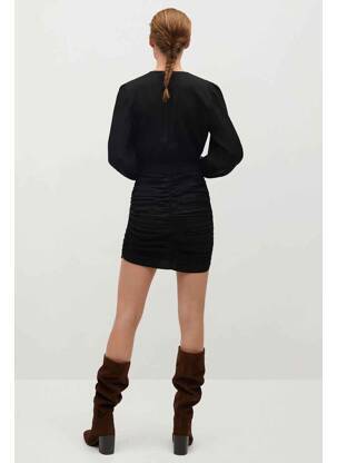 Rochie midi negru MANGO femeie