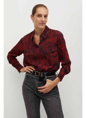 Cămașă roșu MANGO femeie