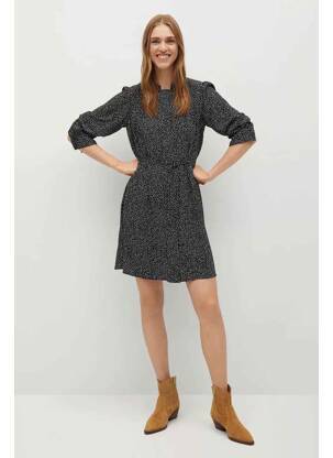 Rochie scurtă negru MANGO femeie