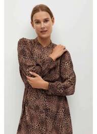 Rochie midi maro MANGO femme