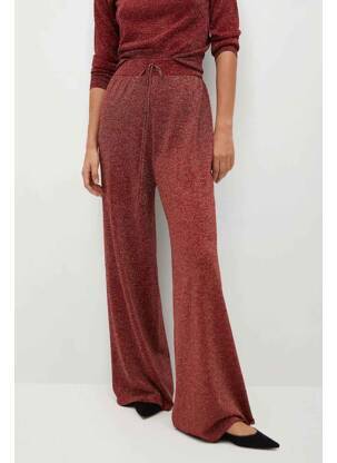 Pantalon larg roșu MANGO femeie