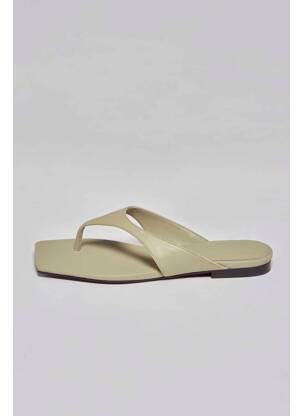 Sandale/pantofi decupați bej MANGO femeie