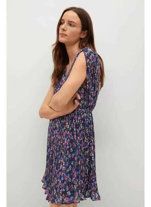 Rochie midi albastru MANGO femeie