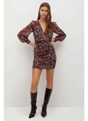 Rochie scurtă roz MANGO femeie