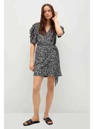 Rochie scurtă negru MANGO femme