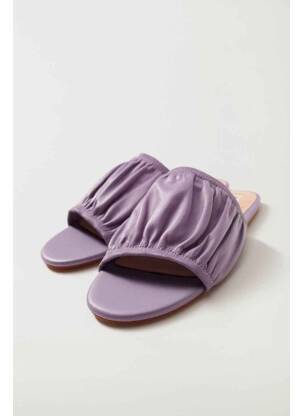 Sandale/pantofi decupați violet MANGO femeie