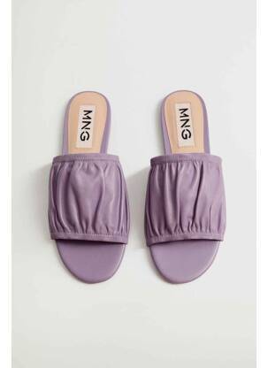 Sandale/pantofi decupați violet MANGO femeie