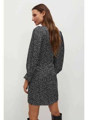 Rochie scurtă negru MANGO femeie
