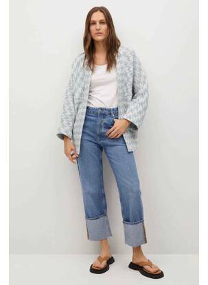 Jachete casual albastru MANGO femeie