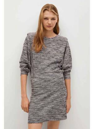 Rochie midi negru MANGO femeie