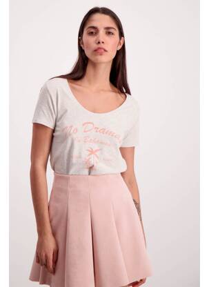 Tricou gri DOUBLE AGENT femeie