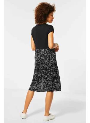 Rochie midi negru STREET ONE femeie