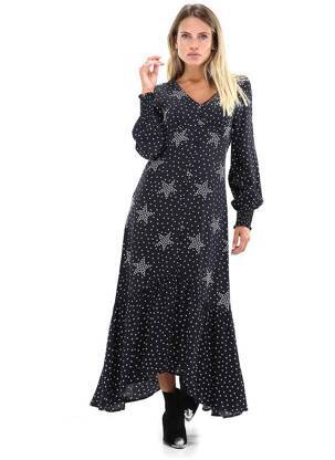 Rochie lungă bej KOCCA femeie