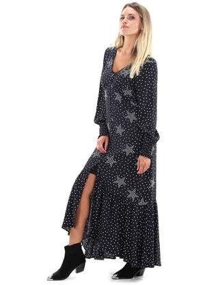 Rochie lungă bej KOCCA femeie