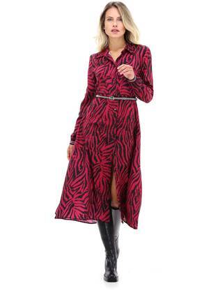 Rochie midi roz KOCCA femeie