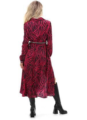 Rochie midi roz KOCCA femeie