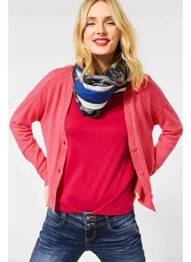 Vestă cu mâneci lungi roz STREET ONE femme